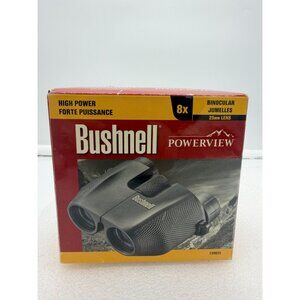 NIB Bushnell PowerView 8x25mm Lens High Power Binoculars